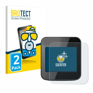 Parte frontale di una confezione del prodotto con il logo del marchio BROTECT. Accanto è raffigurato il dispositivo Cycplus GP