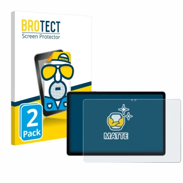 Parte frontale di una confezione del prodotto con il logo del marchio BROTECT. Accanto è raffigurato il dispositivo Samsung Ga