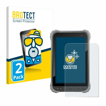 Parte frontale di una confezione del prodotto con il logo del marchio BROTECT. Accanto è raffigurato il dispositivo Juniper Sy