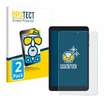 Parte frontale di una confezione del prodotto con il logo del marchio BROTECT. Accanto è raffigurato il dispositivo Doogee T20