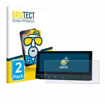 Parte frontale di una confezione del prodotto con il logo del marchio BROTECT. Accanto è raffigurato il dispositivo MG 5 IPS-H