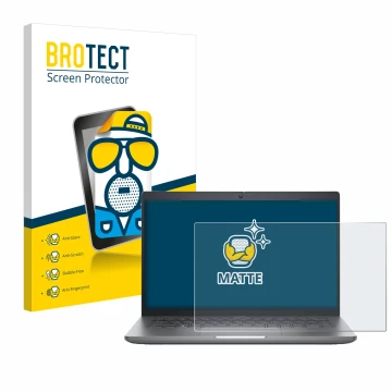 Parte frontale di una confezione del prodotto con il logo del marchio BROTECT. Accanto è raffigurato il dispositivo Dell Preci