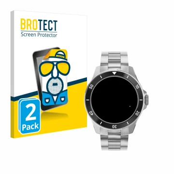 Parte frontale di una confezione del prodotto con il logo del marchio BROTECT. Accanto è raffigurato il dispositivo Withings S