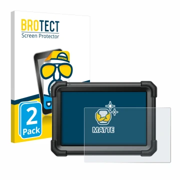 Parte frontale di una confezione del prodotto con il logo del marchio BROTECT. Accanto è raffigurato il dispositivo Launch X-4