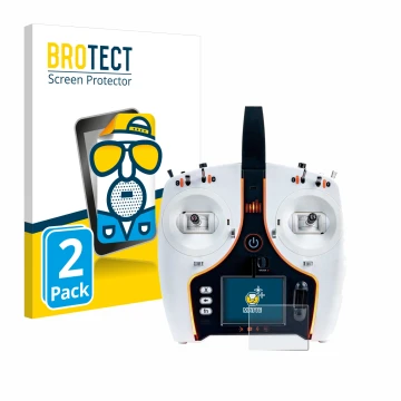 Parte frontale di una confezione del prodotto con il logo del marchio BROTECT. Accanto è raffigurato il dispositivo Spektrum N