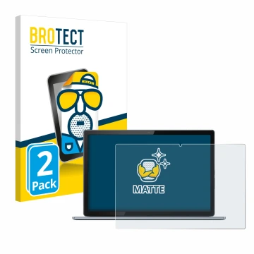 Parte frontale di una confezione del prodotto con il logo del marchio BROTECT. Accanto è raffigurato il dispositivo Lenovo Ide