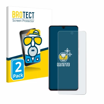 Parte frontale di una confezione del prodotto con il logo del marchio BROTECT. Accanto è raffigurato il dispositivo Oppo Reno 