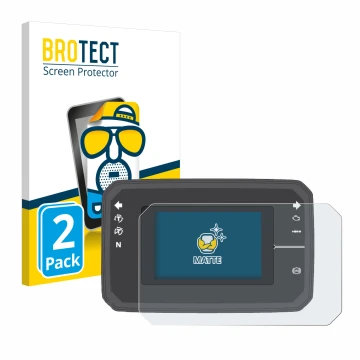 Parte frontale di una confezione del prodotto con il logo del marchio BROTECT. Accanto è raffigurato il dispositivo Honda CB65