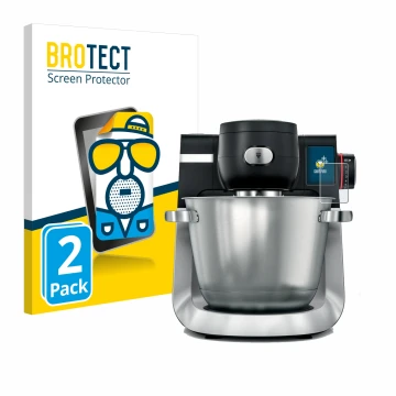 Parte frontale di una confezione del prodotto con il logo del marchio BROTECT. Accanto è raffigurato il dispositivo Bosch MUM 