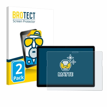 Parte frontale di una confezione del prodotto con il logo del marchio BROTECT. Accanto è raffigurato il dispositivo Dell Latit