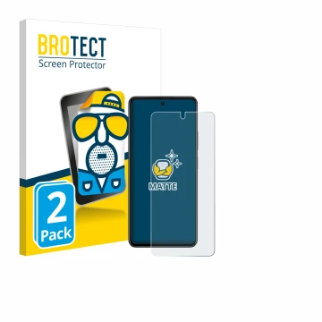 Parte frontale di una confezione del prodotto con il logo del marchio BROTECT. Accanto è raffigurato il dispositivo Oppo A79 5