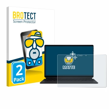 Parte frontale di una confezione del prodotto con il logo del marchio BROTECT. Accanto è raffigurato il dispositivo ASUS ProAr