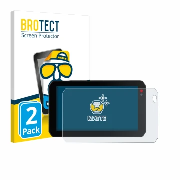 Parte frontale di una confezione del prodotto con il logo del marchio BROTECT. Accanto è raffigurato il dispositivo Chigee AIO