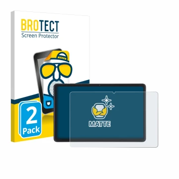 Parte frontale di una confezione del prodotto con il logo del marchio BROTECT. Accanto è raffigurato il dispositivo Acepad A17