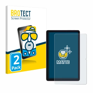 Parte frontale di una confezione del prodotto con il logo del marchio BROTECT. Accanto è raffigurato il dispositivo Doogee T10