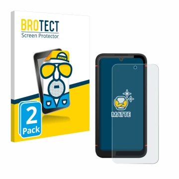 Parte frontale di una confezione del prodotto con il logo del marchio BROTECT. Accanto è raffigurato il dispositivo Gigaset GX