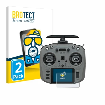 Parte frontale di una confezione del prodotto con il logo del marchio BROTECT. Accanto è raffigurato il dispositivo Jumper T15