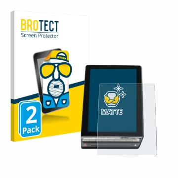 Parte frontale di una confezione del prodotto con il logo del marchio BROTECT. Accanto è raffigurato il dispositivo Renault Ca