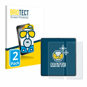 Parte frontale di una confezione del prodotto con il logo del marchio BROTECT. Accanto è raffigurato il dispositivo Honor Magi