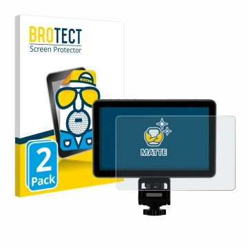 Parte frontale di una confezione del prodotto con il logo del marchio BROTECT. Accanto è raffigurato il dispositivo Rollei Vil