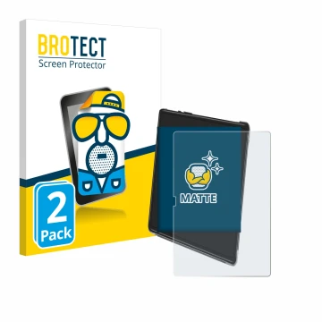 Parte frontale di una confezione del prodotto con il logo del marchio BROTECT. Accanto è raffigurato il dispositivo Yestel T15