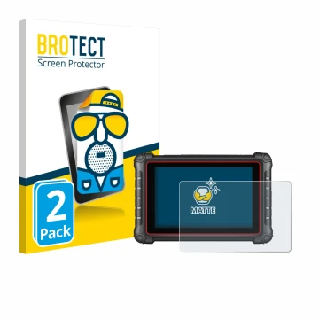 Parte frontale di una confezione del prodotto con il logo del marchio BROTECT. Accanto è raffigurato il dispositivo Autel MK90