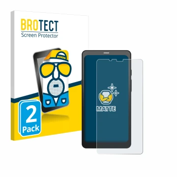 Parte frontale di una confezione del prodotto con il logo del marchio BROTECT. Accanto è raffigurato il dispositivo Boox Palma