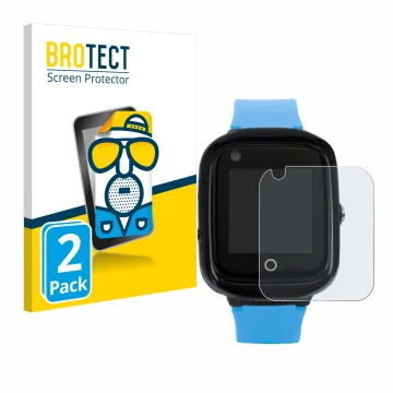 Parte frontale di una confezione del prodotto con il logo del marchio BROTECT. Accanto è raffigurato il dispositivo One2Track 