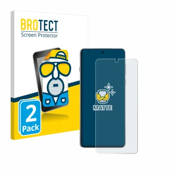 Parte frontale di una confezione del prodotto con il logo del marchio BROTECT. Accanto è raffigurato il dispositivo Oppo Find 