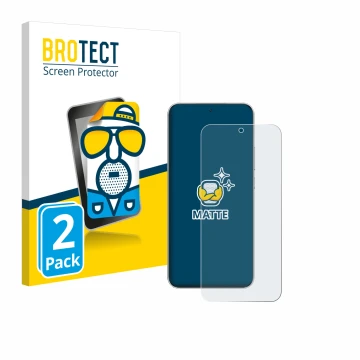 Parte frontale di una confezione del prodotto con il logo del marchio BROTECT. Accanto è raffigurato il dispositivo Honor Magi