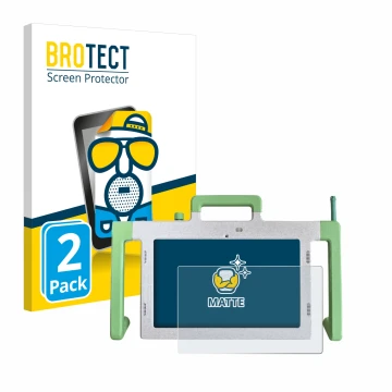 Parte frontale di una confezione del prodotto con il logo del marchio BROTECT. Accanto è raffigurato il dispositivo Telemarie 