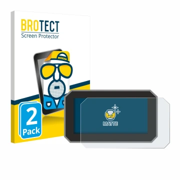 Parte frontale di una confezione del prodotto con il logo del marchio BROTECT. Accanto è raffigurato il dispositivo Suzuki V-S