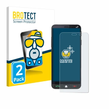 Parte frontale di una confezione del prodotto con il logo del marchio BROTECT. Accanto è raffigurato il dispositivo Brondi Ami