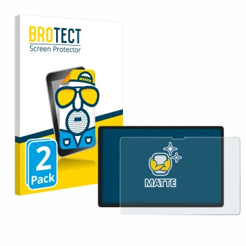 Parte frontale di una confezione del prodotto con il logo del marchio BROTECT. Accanto è raffigurato il dispositivo Lenovo Yog