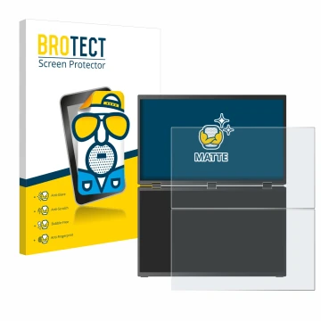 Parte frontale di una confezione del prodotto con il logo del marchio BROTECT. Accanto è raffigurato il dispositivo Uperfect U