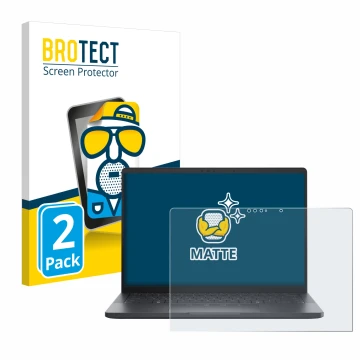 Parte frontale di una confezione del prodotto con il logo del marchio BROTECT. Accanto è raffigurato il dispositivo Dell Pro 1