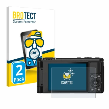 Parte frontale di una confezione del prodotto con il logo del marchio BROTECT. Accanto è raffigurato il dispositivo Yashica Ci