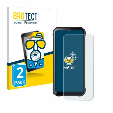Parte frontale di una confezione del prodotto con il logo del marchio BROTECT. Accanto è raffigurato il dispositivo Hotwav T7S