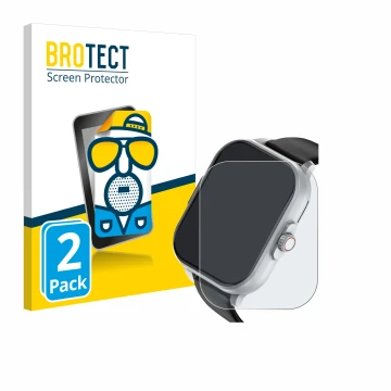 Parte frontale di una confezione del prodotto con il logo del marchio BROTECT. Accanto è raffigurato il dispositivo YYKY E02 2