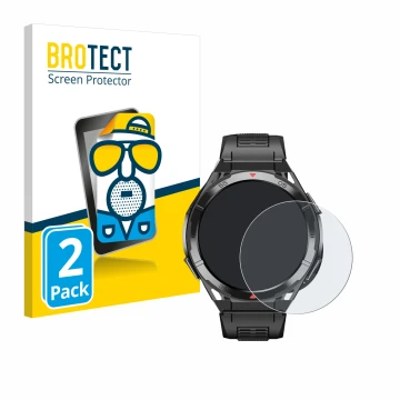 Parte frontale di una confezione del prodotto con il logo del marchio BROTECT. Accanto è raffigurato il dispositivo Oukitel BT