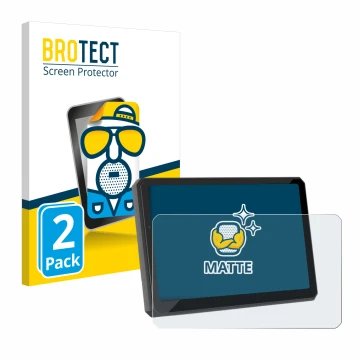 Parte frontale di una confezione del prodotto con il logo del marchio BROTECT. Accanto è raffigurato il dispositivo Carpuride 