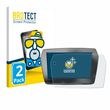 Parte frontale di una confezione del prodotto con il logo del marchio BROTECT. Accanto è raffigurato il dispositivo Voge 525DS
