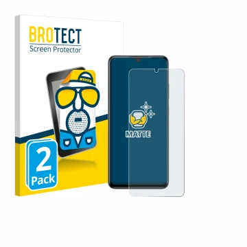 Parte frontale di una confezione del prodotto con il logo del marchio BROTECT. Accanto è raffigurato il dispositivo ZTE Blade 