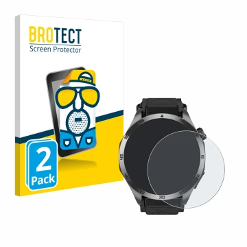 Parte frontale di una confezione del prodotto con il logo del marchio BROTECT. Accanto è raffigurato il dispositivo Knauermann