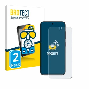 Parte frontale di una confezione del prodotto con il logo del marchio BROTECT. Accanto è raffigurato il dispositivo ZTE Blade 