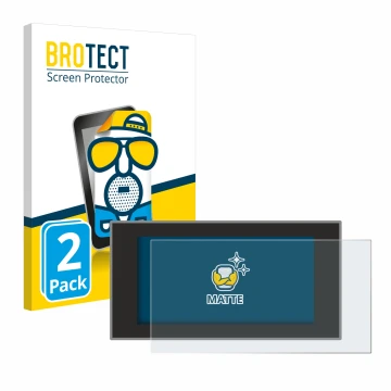 Parte frontale di una confezione del prodotto con il logo del marchio BROTECT. Accanto è raffigurato il dispositivo Audi A4 Av