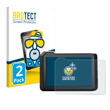 Parte frontale di una confezione del prodotto con il logo del marchio BROTECT. Accanto è raffigurato il dispositivo KTM 1390 S