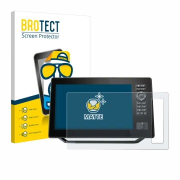 Parte frontale di una confezione del prodotto con il logo del marchio BROTECT. Accanto è raffigurato il dispositivo Humminbird