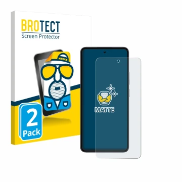 Parte frontale di una confezione del prodotto con il logo del marchio BROTECT. Accanto è raffigurato il dispositivo realme 14 