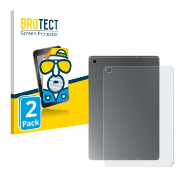 Parte frontale di una confezione del prodotto con il logo del marchio BROTECT. Accanto è raffigurato il dispositivo Samsung Ga